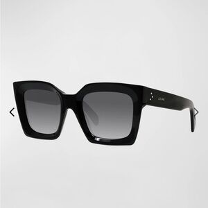CELINE 51mm polarized square acetate sunglasses
